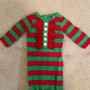 RicRac and Ruffles gown